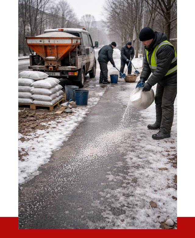 Реагент против гололеда в Добрянке с доставкой от 4546 р. | ПРОНЕРУДДбр