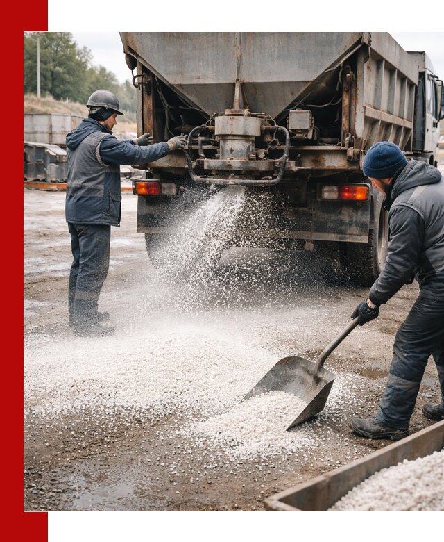 Доставка и продажа хлористого кальция в Добрянке