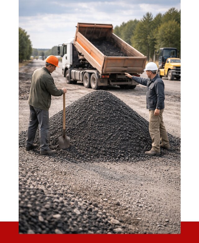 Купить асфальтовую крошку для дорог в Добрянке от 4243 р. | ПРОНЕРУДДбр