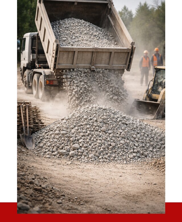 Купить дробленый бетон в Добрянке от 1717 р./куб | ПРОНЕРУДДбр