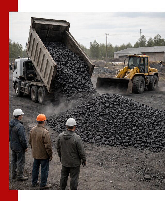 Доставка угля антрацита в Добрянке с самосвалами и погрузкой