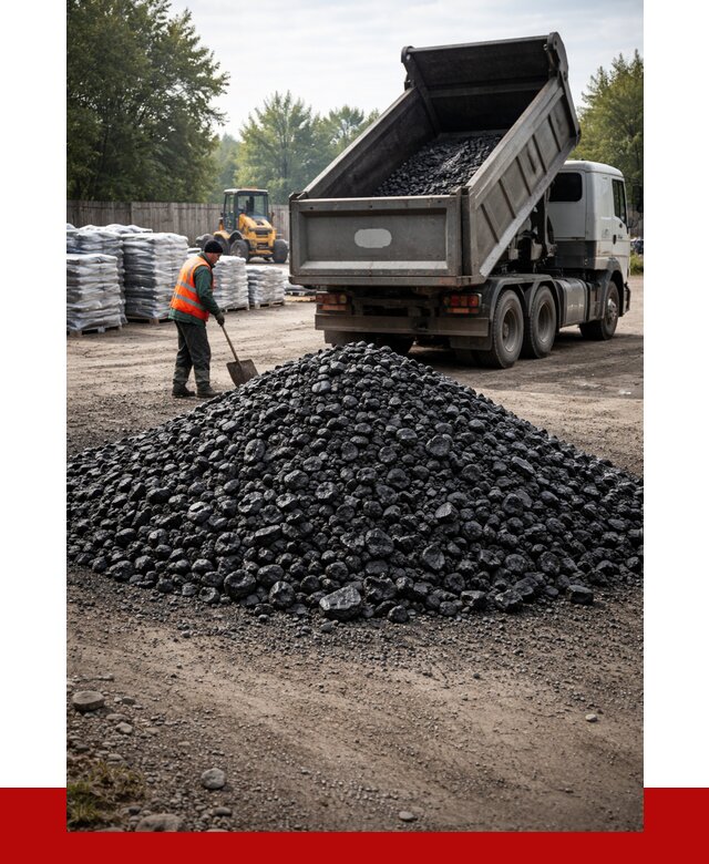 Купить уголь орех в Добрянке с доставкой от 7577 р. | ПРОНЕРУДДбр