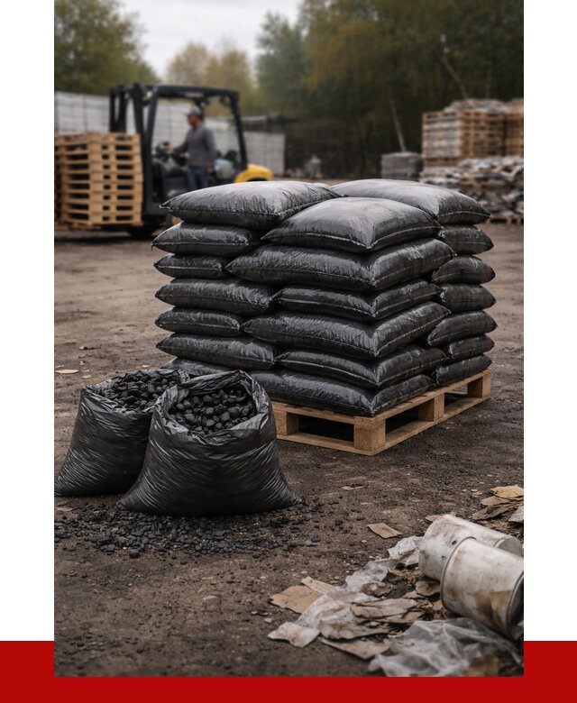 Купить уголь в мешках с доставкой в Добрянке от 7577 р. | ПРОНЕРУДДбр