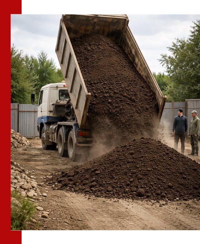 Доставка самосвалом 10 кубов в Добрянке быстро и надёжно