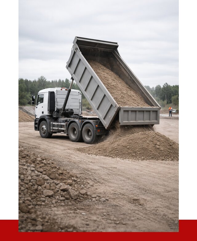 Доставка самосвалом 15 кубов в Добрянке от 6566 руб. | ПРОНЕРУДДбр
