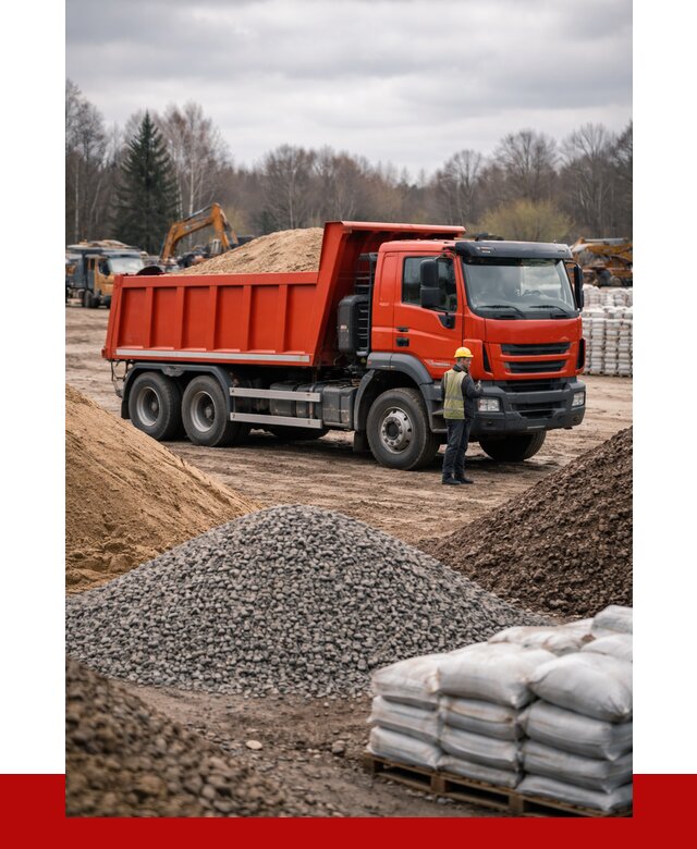 Доставка самосвалом 25 кубов в Добрянке от 7577 р. | ПРОНЕРУДДбр