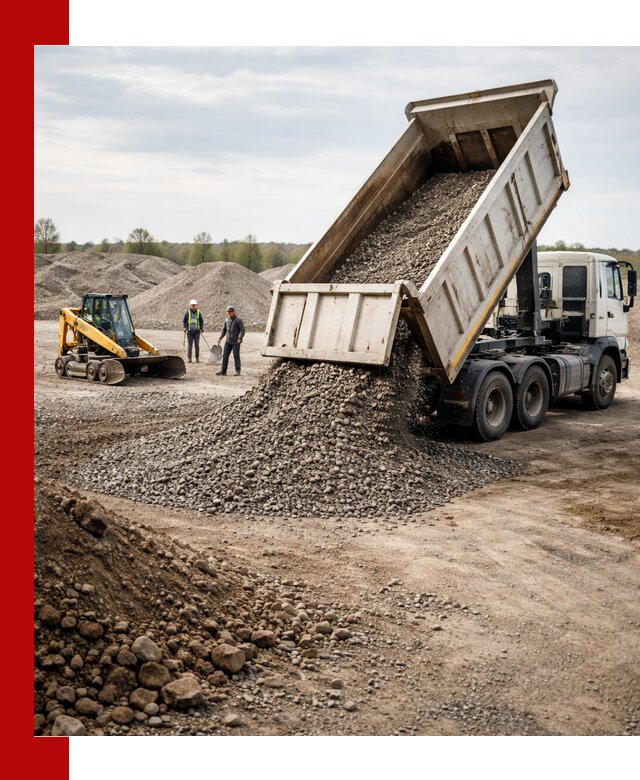 Доставка самосвалом 25 м³ в Добрянке быстро и надежно