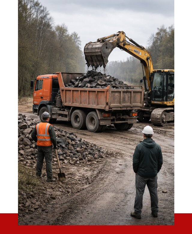 Вывоз асфальта в Добрянке от 4546 р. самосвалом ПРОНЕРУДДбр