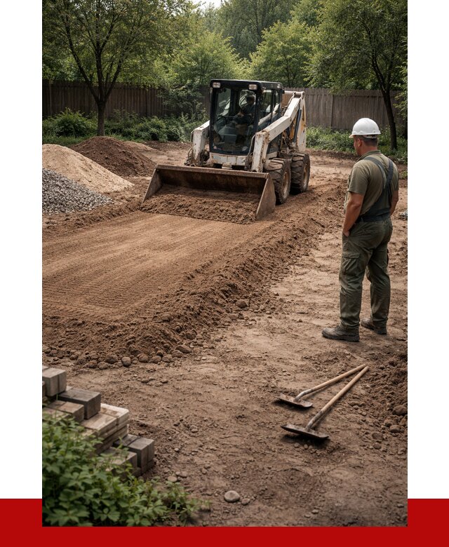 Выравнивание участка под ключ в Добрянке от 3536 р. | ПРОНЕРУДДбр