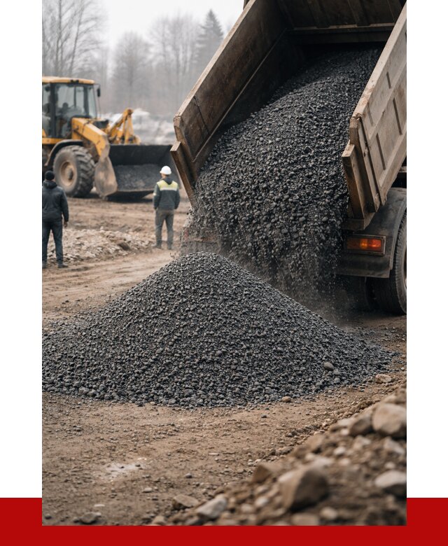 Асфальтовая крошка в Добрянке с доставкой от 1818 р. | ПРОНЕРУДДбр